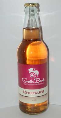 Snails Bank Cider Rhubarb review