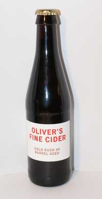 Oliver's Fine cider Gold Rush #9 barrel aged review